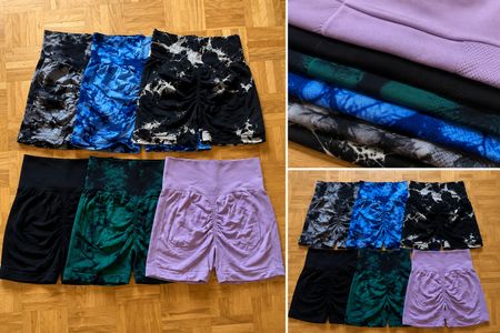 Sportshorts Damen 6er Set Grösse S