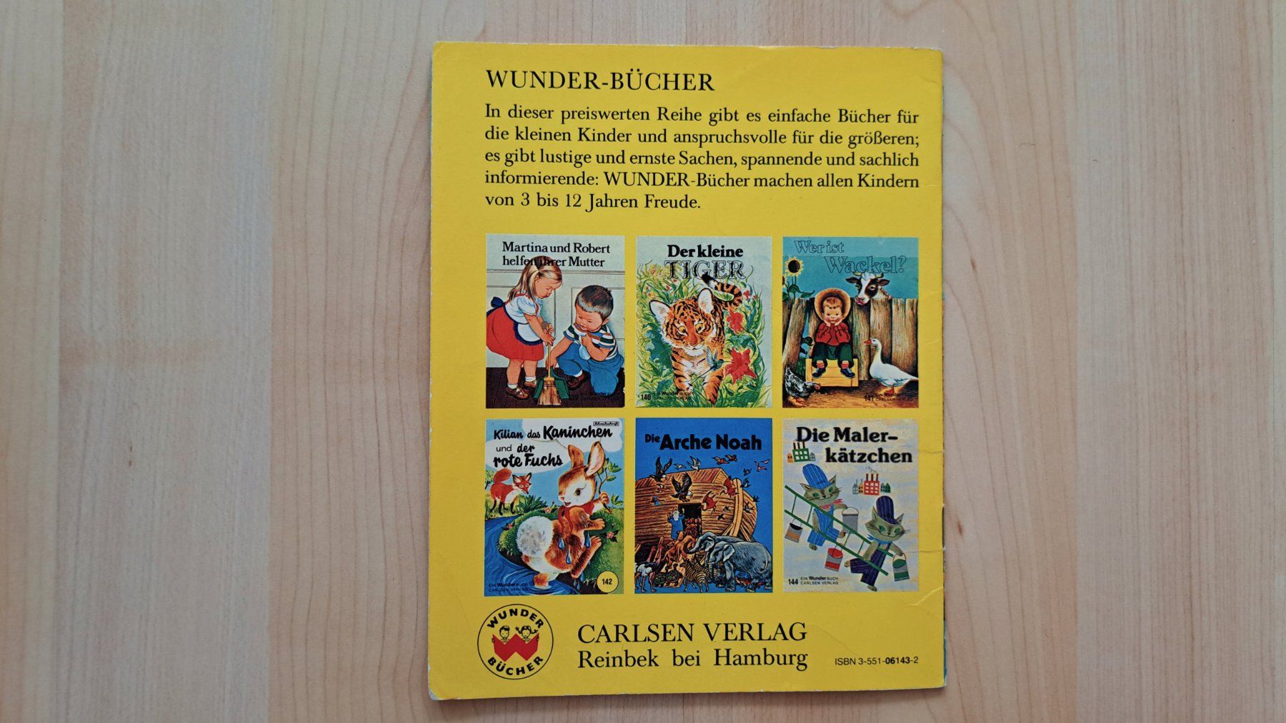 Libri: Altes Wunder-Buch Nr. 143 " Die  Arche Noah" - 1978 – Usato da Affoltern am Albis venduto da saminou01 9