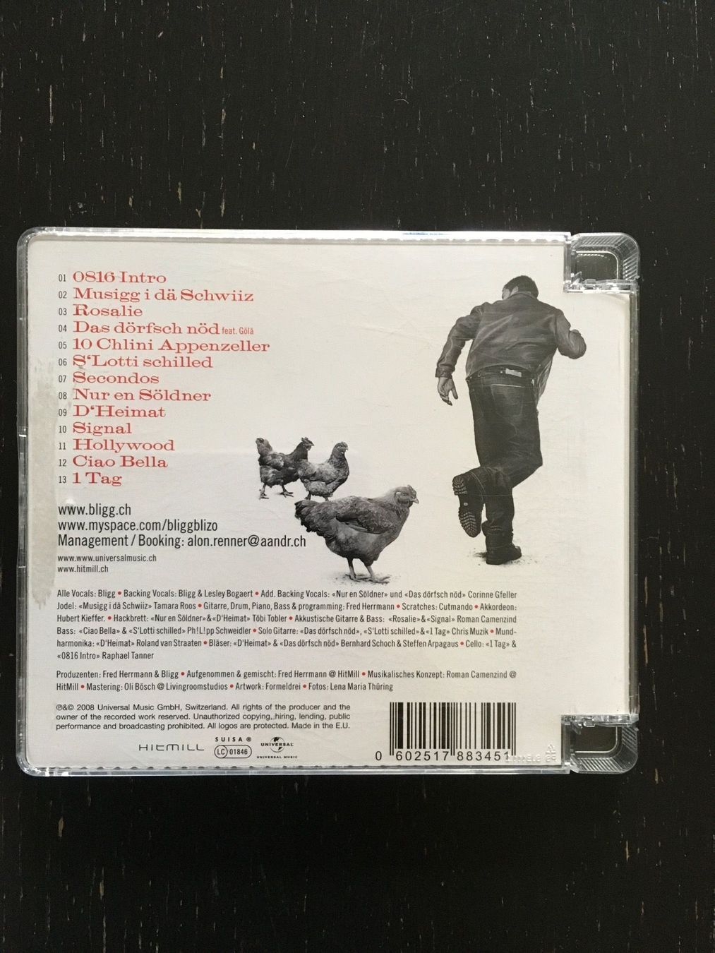 CDs: CD BLIGG, 0816 – D'occasion à Regensdorf par scheissspiel 1