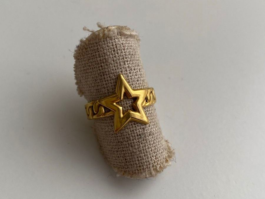 Anelli: 18KGP Stern Ring Farbe Gold – Nuovo (secondo la descrizione) da Givisiez venduto da dor_xb9k 1