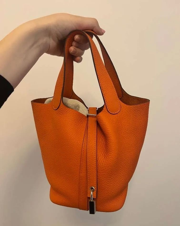 Hermès Taschen für Damen: Hermès Picotin, orange – Neu (gemäss Beschreibung) aus Triesen von dardaleni