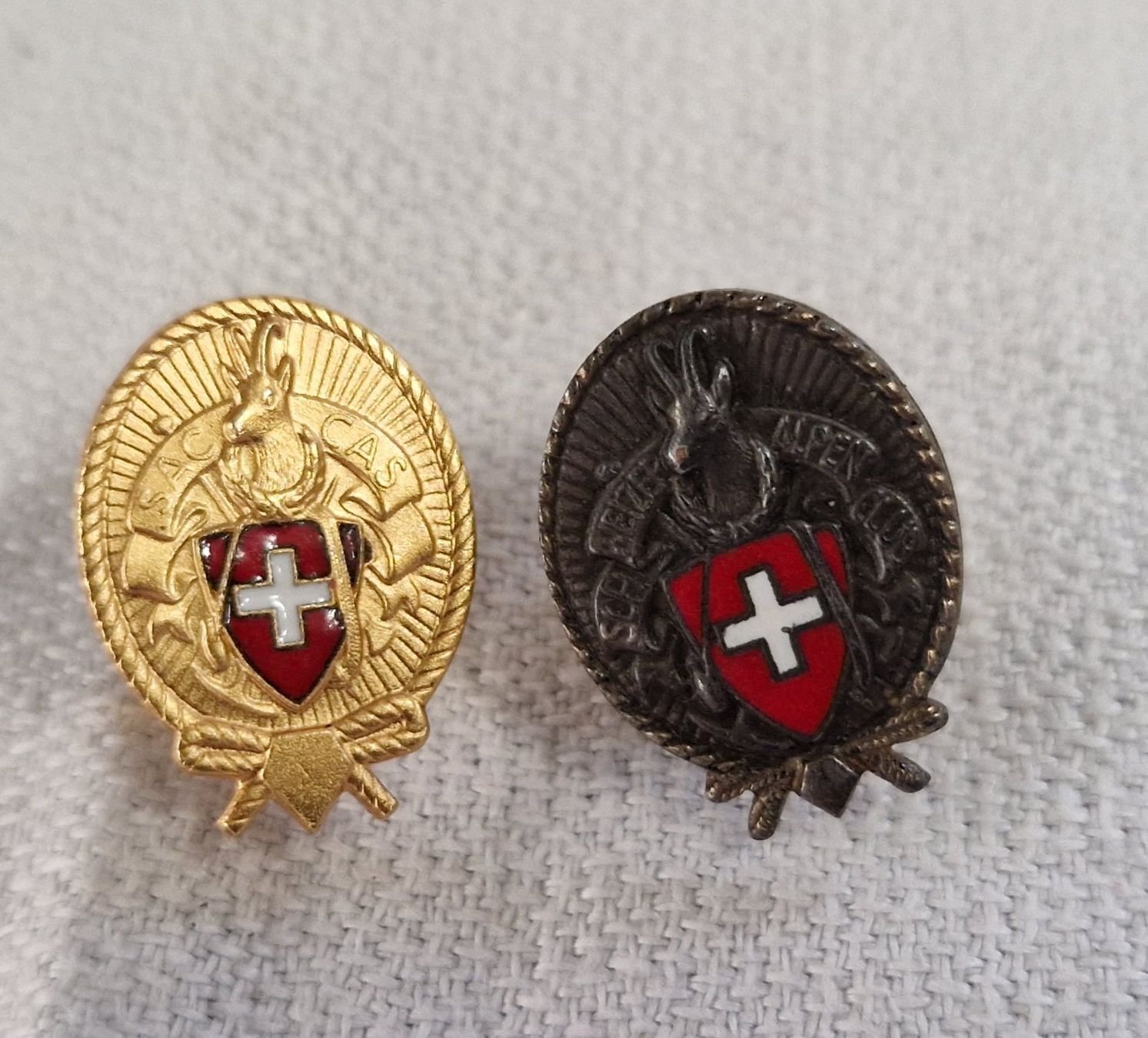 Plaquettes & Badges: 2 PIN – D'occasion à Bilten par Mic2022