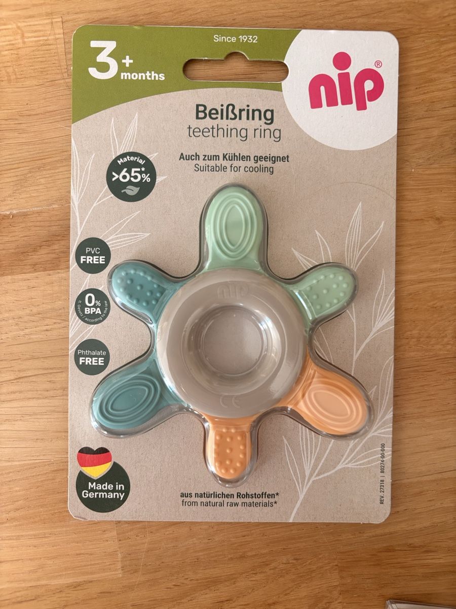 Cura dei denti:  Beißring Nip 3+ mesi Neu – Nuovo e nell'imballaggio originale da St. Gallen venduto da Sonja-SG