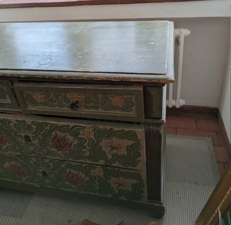 Commodes: Alte Grüne Bauernkommode – D'occasion à Zürich par oli_j5nn 1