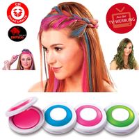 Hot Huez Haar Kreide Spontane Färbung Fasnacht Party Ausgang