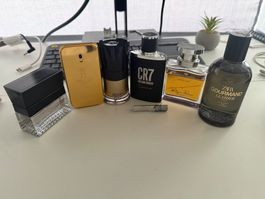 Verschiedene parfums
