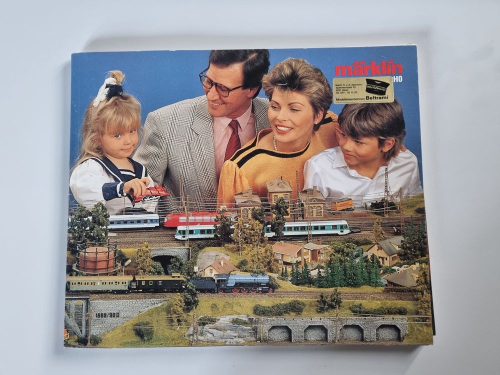 Catalogue Märklin HO Vintage 1989 édition Suisse auf Deutsch (D