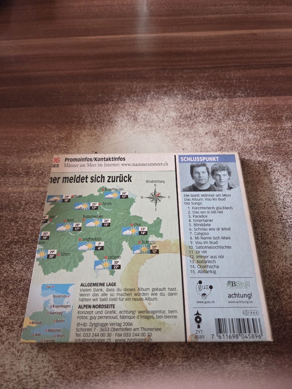 CD: Männer am Meer - Vou im Biud – Usato da Wattenwil venduto da Mage66 1