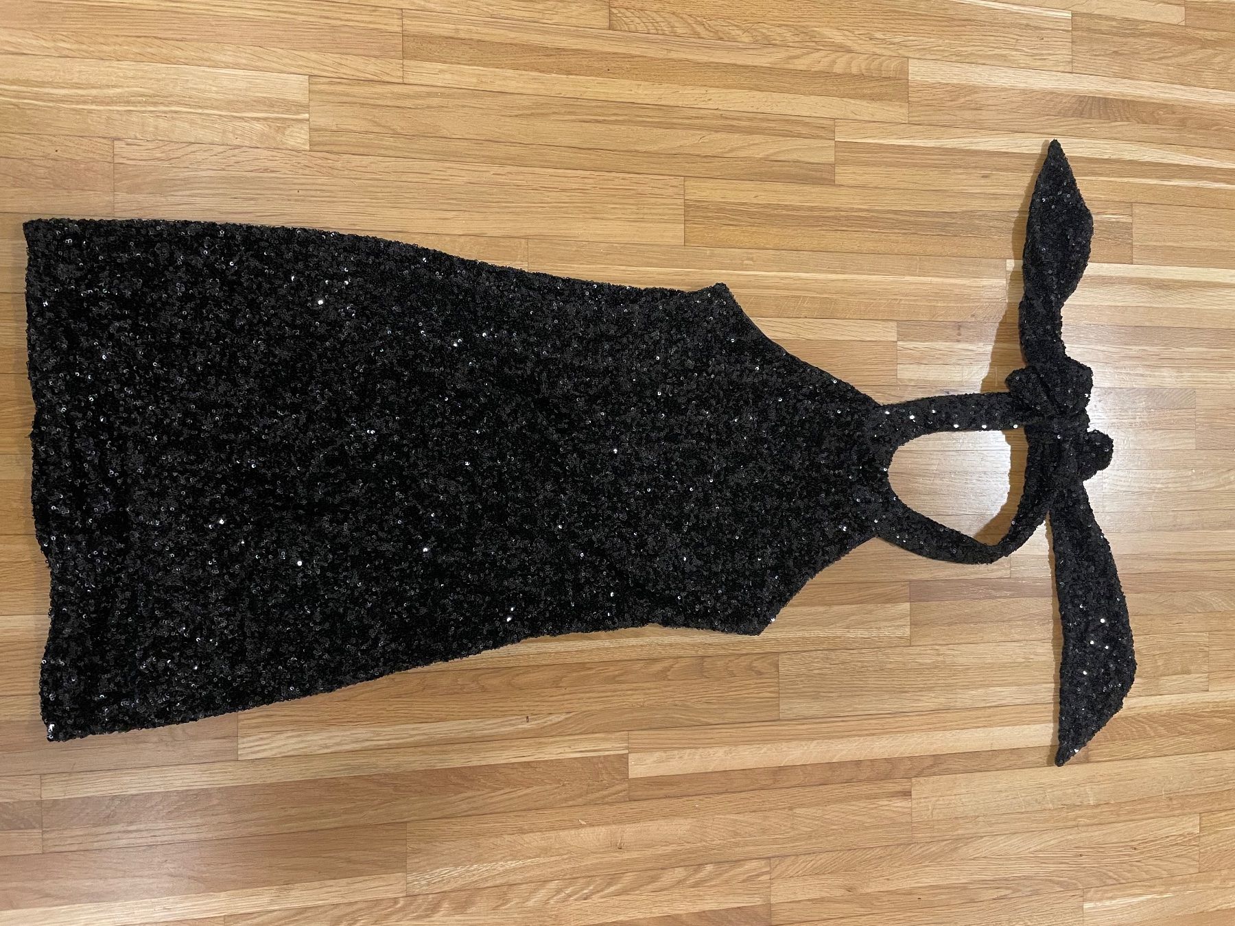 Kleider: Mango Pailettenkleid schwarz Gr. S – Gebraucht aus Root von mele2013