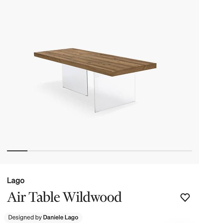 Tables: Lago Air table dinning table Esstisch – D'occasion à Nyon par bar_mk8w
