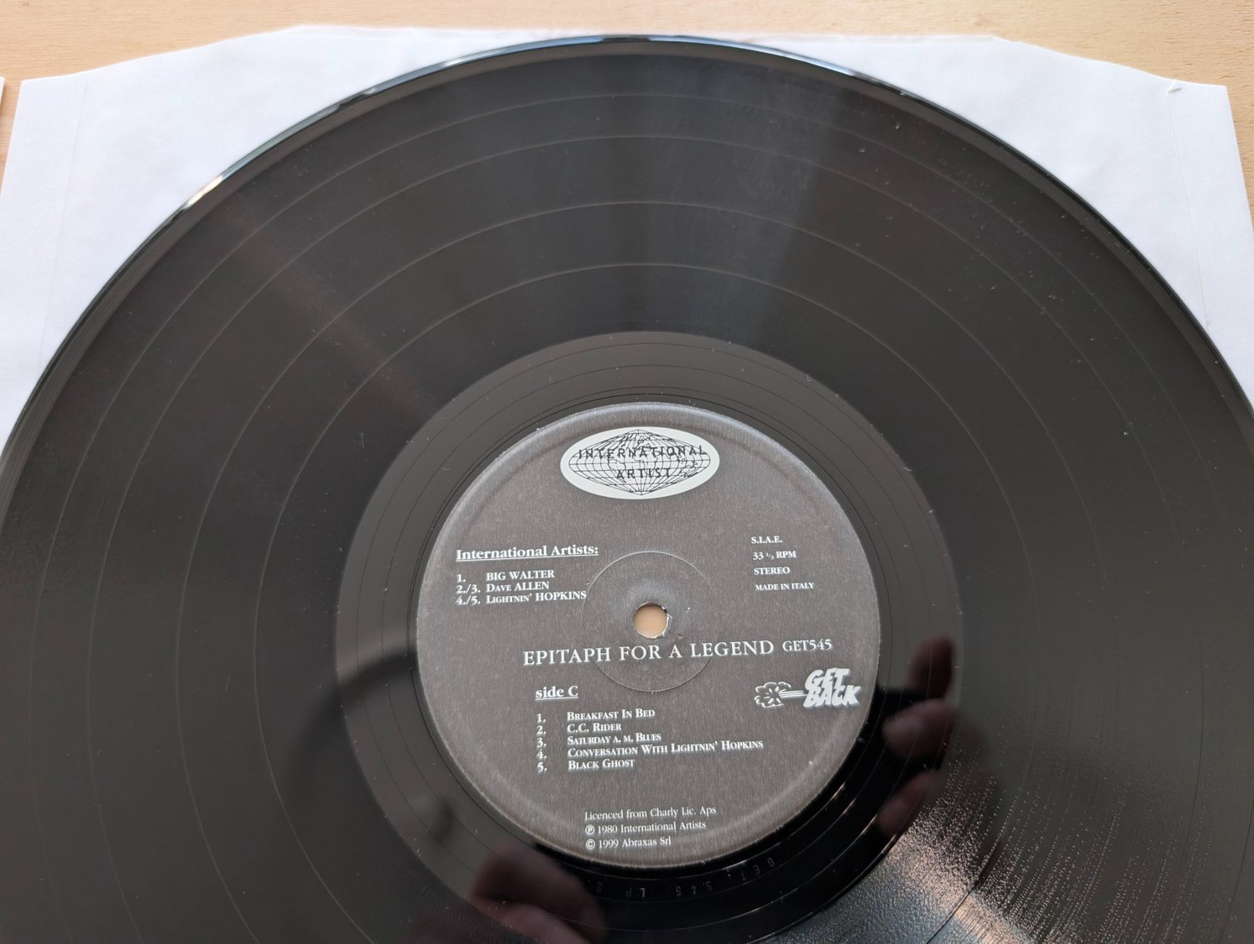 Schallplatten: Epitaph For A Legend  I 99 – Gebraucht aus Ebikon von soundundvielfalt 6