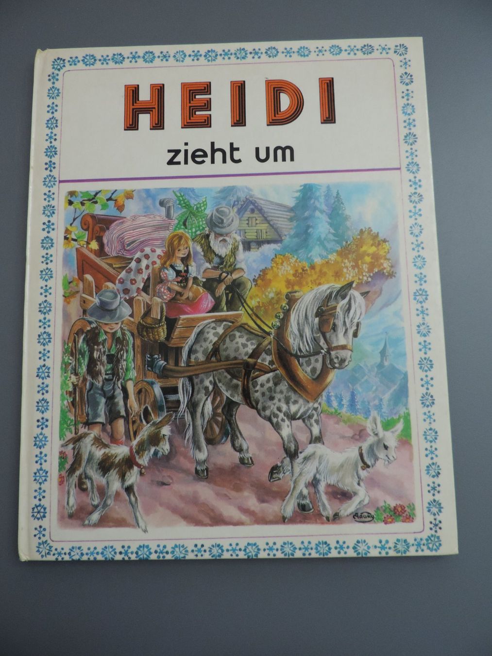 Livres: "Heidi zieht um " 1975-1978 – D'occasion à Remetschwil par shalpe