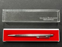 Caran d’Ache Ecridor Kugelschreiber Chevron versilbert Gal.
