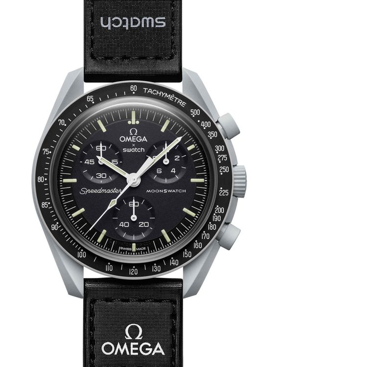 Swatch Orologi: Omega X Swatch MoonSwatch Mission to the Moon + Omega Pin's – Nuovo e nell'imballaggio originale da Sonceboz-Sombeval venduto da michael.l