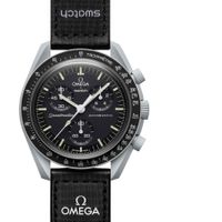 Omega X Swatch MoonSwatch Mission to the Moon + Omega Pin's