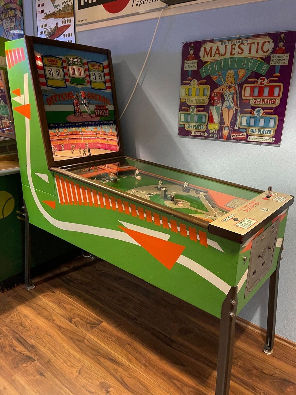 Flipperkästen: Williams Official Baseball de luxe 1960 – Gebraucht aus Horgen von Herb69 2