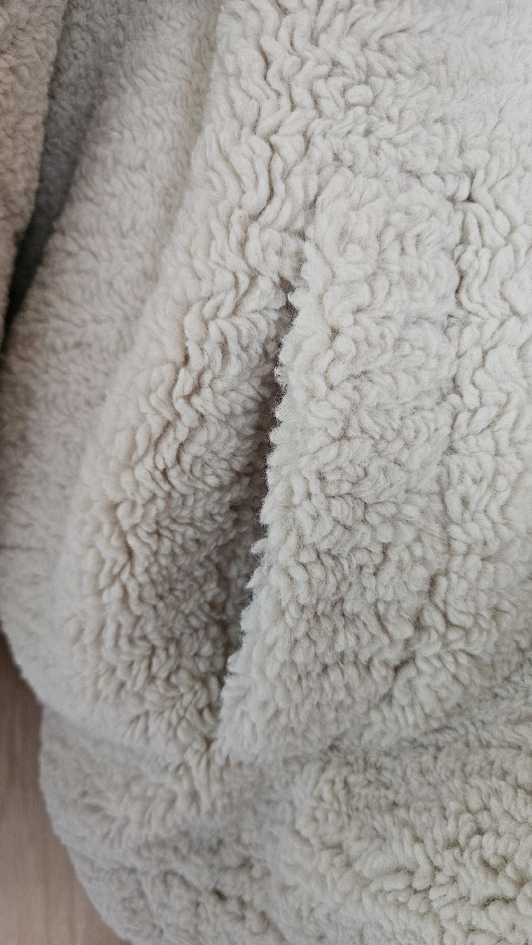 C&A Giacche: Teddyjacke in cream, Grösse 42  – Usato da Lippoldswilen venduto da topmodel62 3