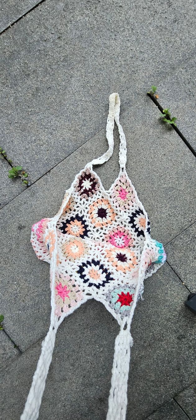 Borse: Kleine Beutelstricktasche – Nuovo (secondo la descrizione) da auw venduto da Kaktus2006 1