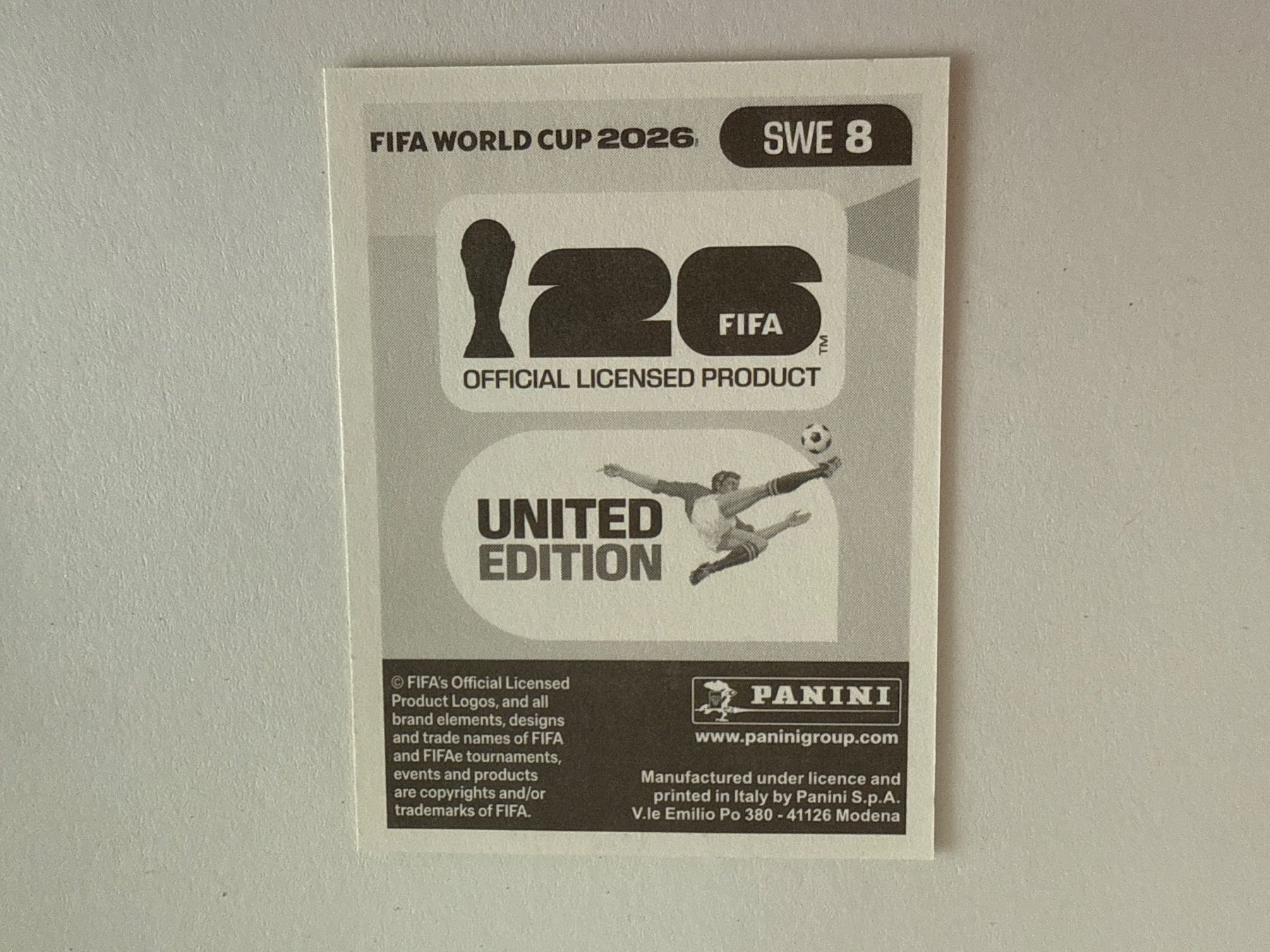 Panini Carte collezionabili: Bergvall SWE8 - Panini CH Edition WM 2026 – Nuovo (secondo la descrizione) da Grenchen venduto da nicus_aveiro 1