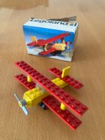 Vintage-LEGO -Set, 613, Doppeldecker Flugzeug, komplett