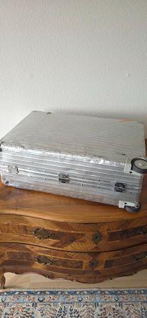 RIMOWA Aluminium Koffer – Original, Vintage mit Reise-Patina