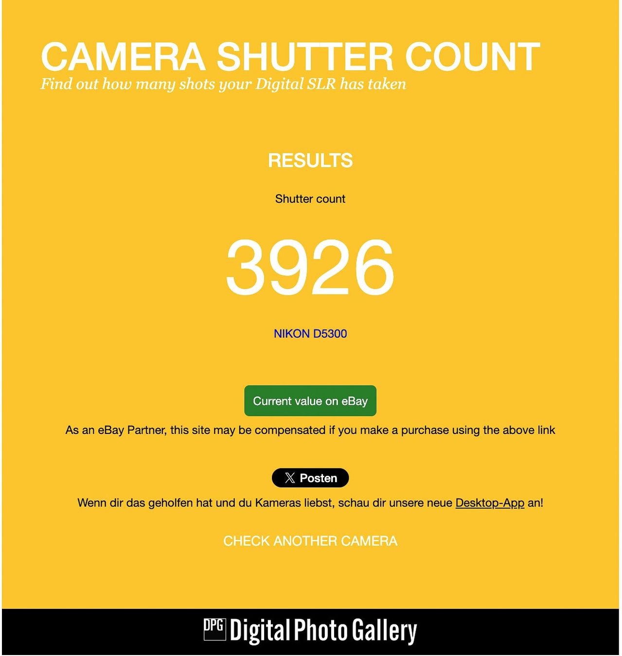 Nikon Appareil photo: Nikon D5300 Digital SLR Kamera Kit mit 2 Objektiven – D'occasion à Wädenswil par marho 6