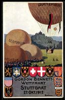 Stuttgart, Gordon Bennet-Wettfahrt 1912,