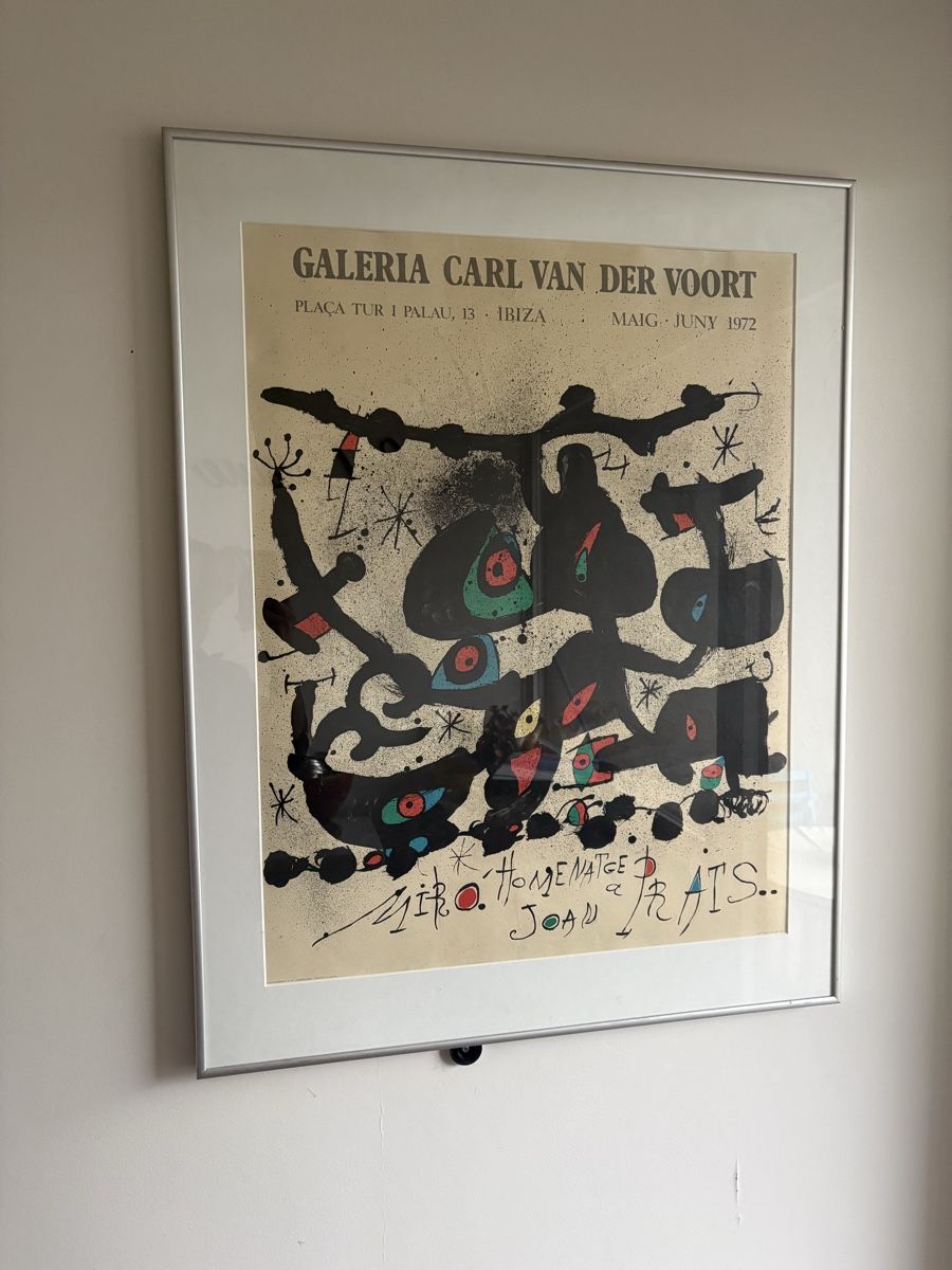 Foto & Immagini: Affiche originale Joan Miró – Usato da petit lancy venduto da FerreiraLuis