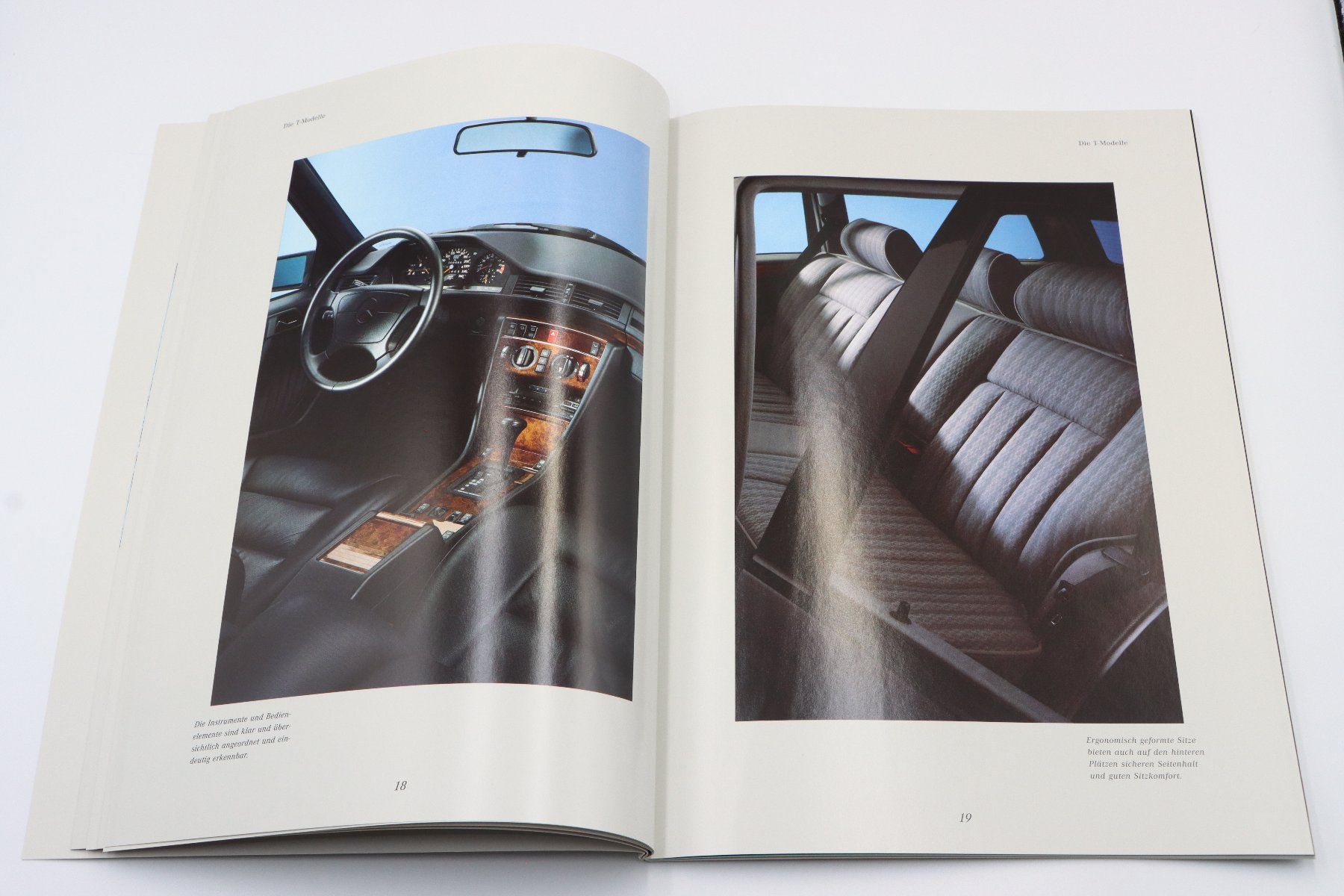 Mercedes-Benz Dokumente: Mercedes T-Modelle 1992 Prospekt – Gebraucht aus Bühl b.Aarberg von Collectorpassions 5