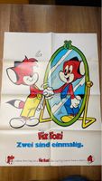 Fix und Foxi Poster, Original, Rarität, Top Zustand!
