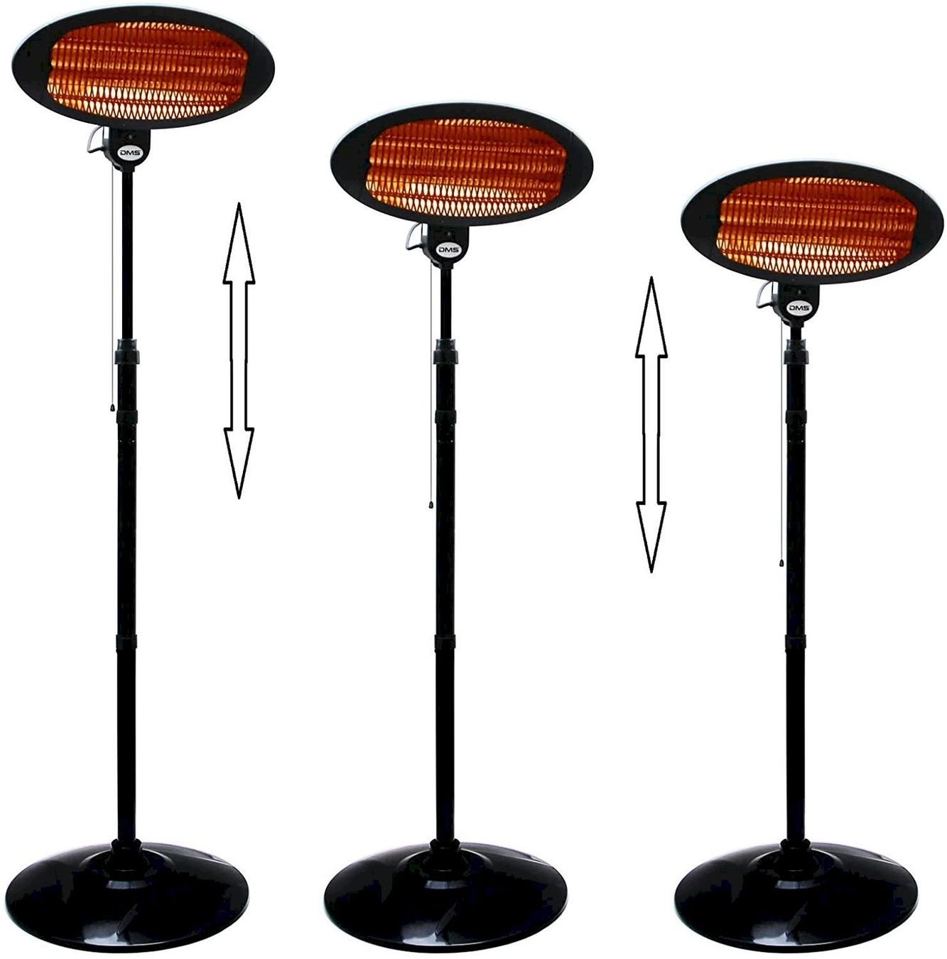 Radiatori: DMS 2in1 Stand Infrarotstrahler 2000W – Nuovo e nell'imballaggio originale da Bottighofen venduto da zaap 2