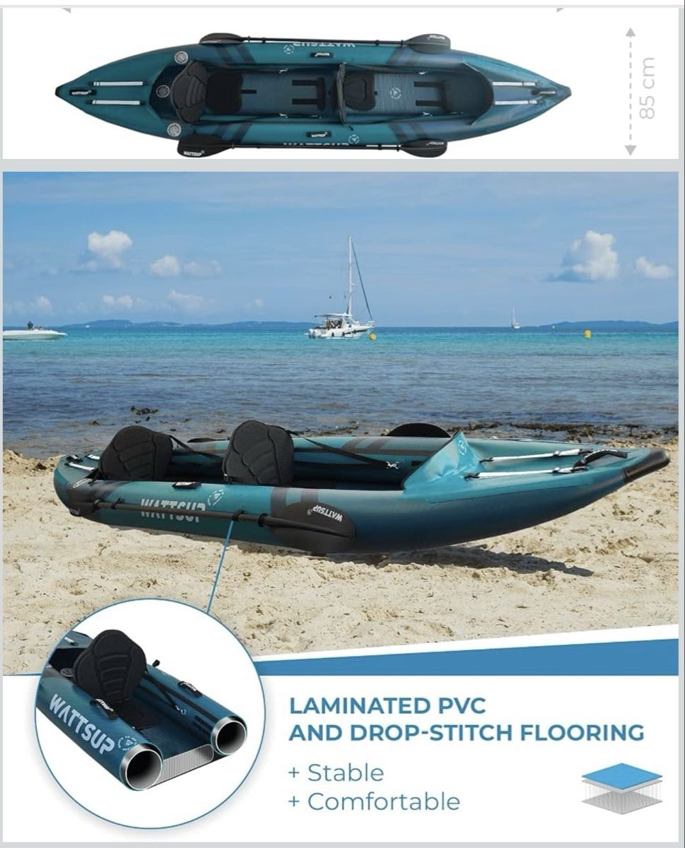 Bateaux pneumatiques & canoës: Wattsup Kajak COD 2-Sitzer originalverpackt – Neuf avec emballage d'origine à Zürich par Marcel_2202 3