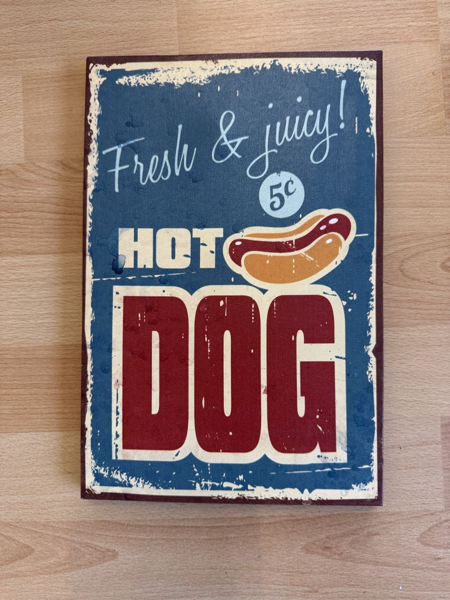 Poster & Bilder: Bild Hot Dog – Gebraucht aus Grenchen von Bastet007