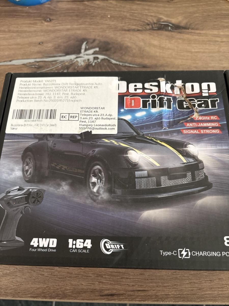 Giocattoli: RC Auto - Desktop Drift Car 1:64 - Winter Spass! – Nuovo e nell'imballaggio originale da Hitzkirch venduto da Bigfoot1983