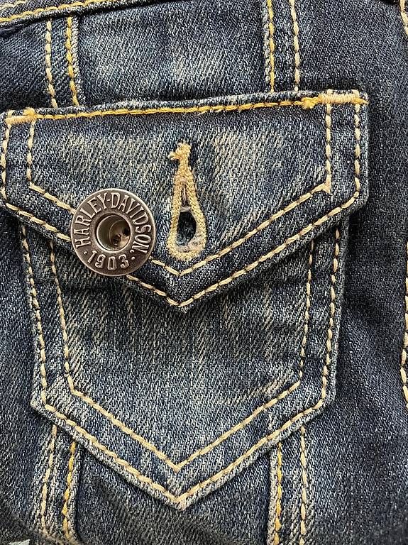 Harley-Davidson Gilet & Giacche senza maniche: Original Harley-Davidson Jeans Patches-Veste – Usato da Solothurn venduto da Deinze 2