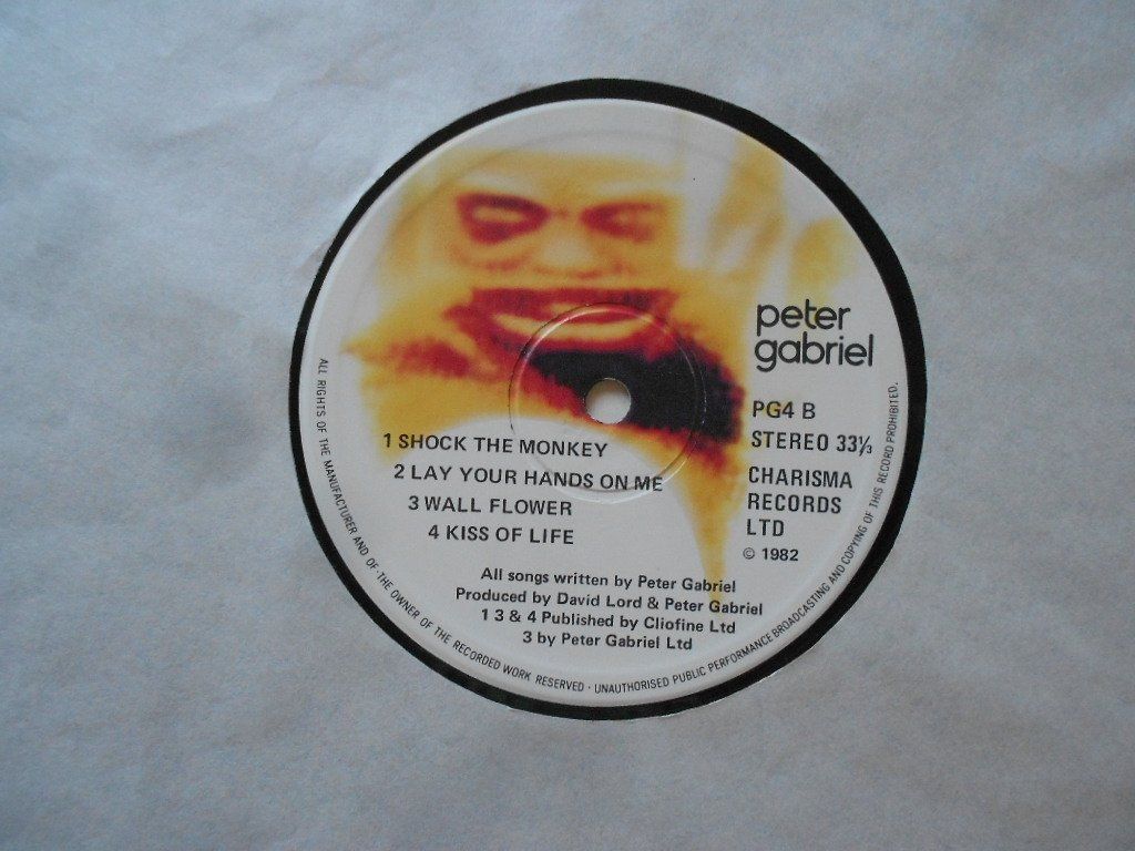 Schallplatten: PETER GABRIEL – Gebraucht aus Bex von Giorgiob 4