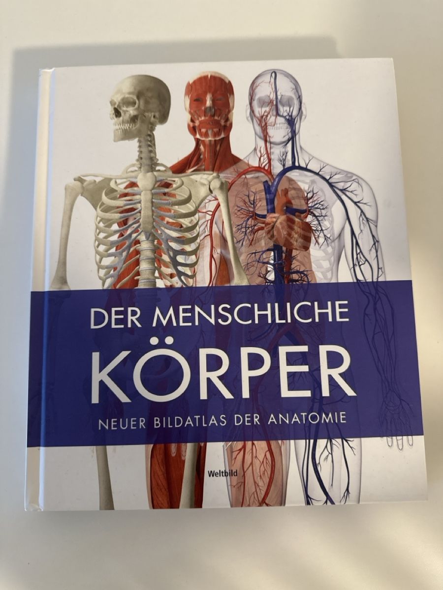 Libri: Anatomie Atlas "Der menschliche Körper" – Usato da Bülach venduto da sunshiine_