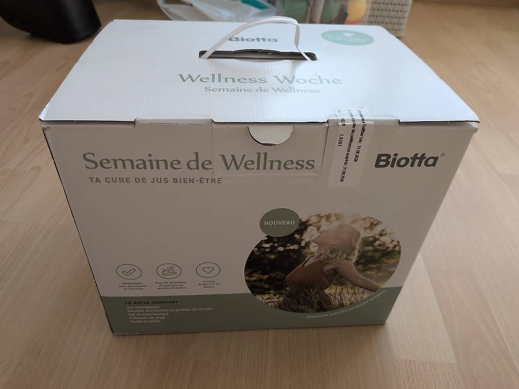 Cibi & Specialità: Biotta Saft-Kur ' Wellness Woche ' – Nuovo e nell'imballaggio originale da Buchs AG venduto da eva_7l6z