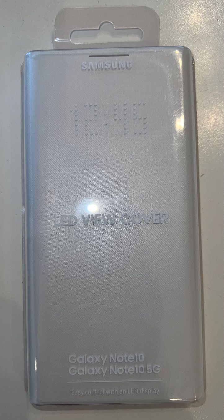 Cover & Protezioni schermo: Samsung Galaxy Note 10 LED View Cover – Nuovo e nell'imballaggio originale da Zürich venduto da StarSoft