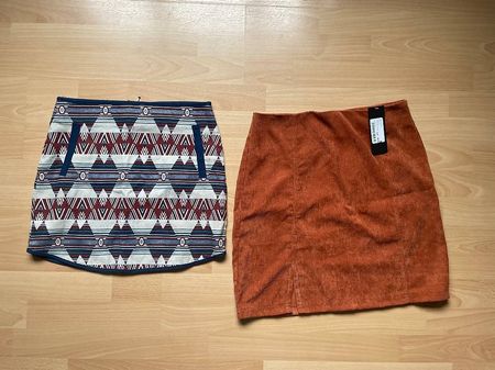Sommer Röcke Set, Gr. S, Minirock & Maxirock, NEU