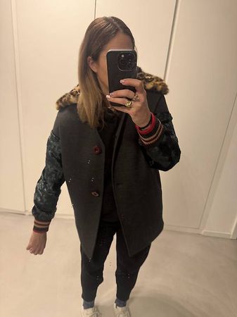 Mantel trendy coat cappotto tg. Small, wie neu!