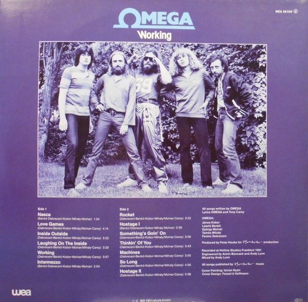 Dischi in vinile: OMEGA/"Working"(1981)/LP inkl. CD-R ! – Usato da Luzern venduto da adonairo 1