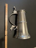 Schweizer Zinnkrug Guggisberg, Handarbeit - Rarität! (53)