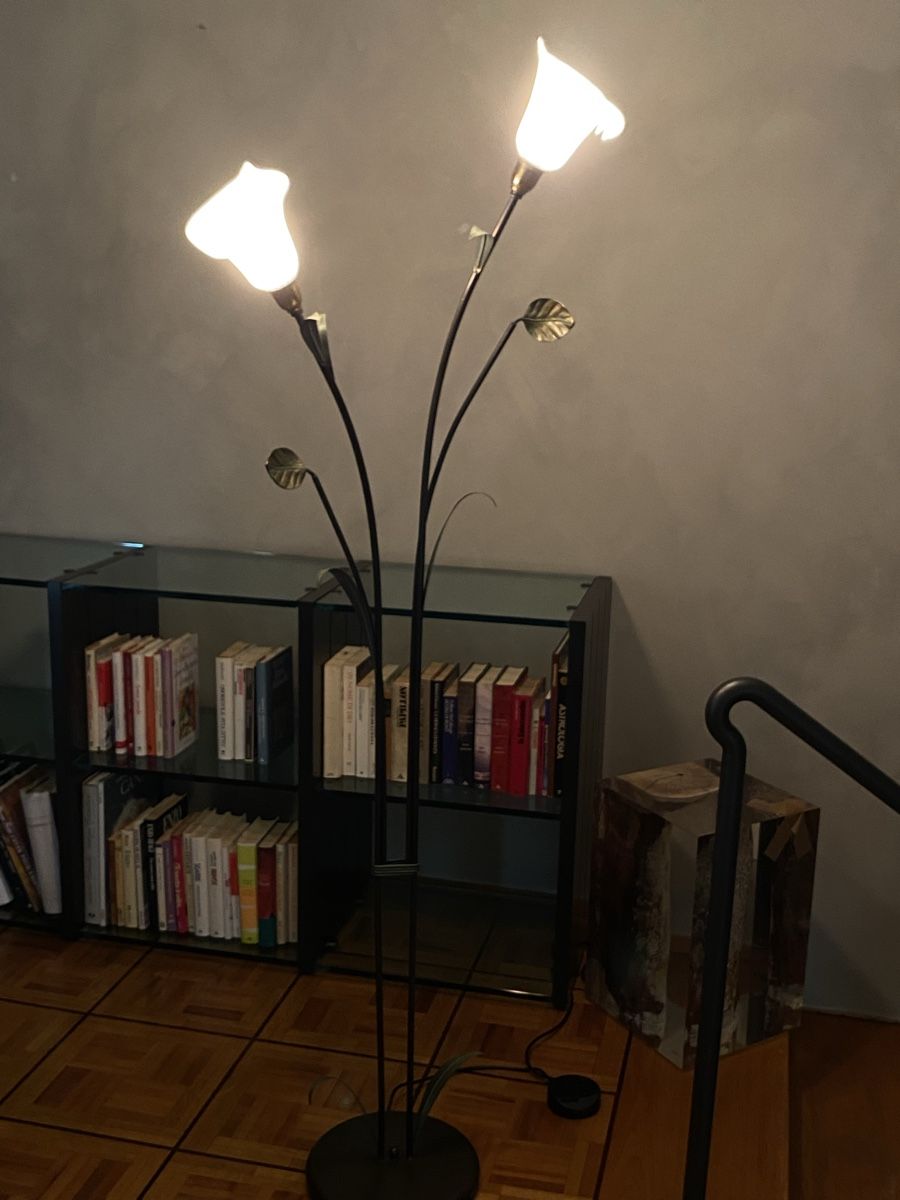 Lampade: Lampada da terra con fiori – Usato da Ascona venduto da her_7yh6 3