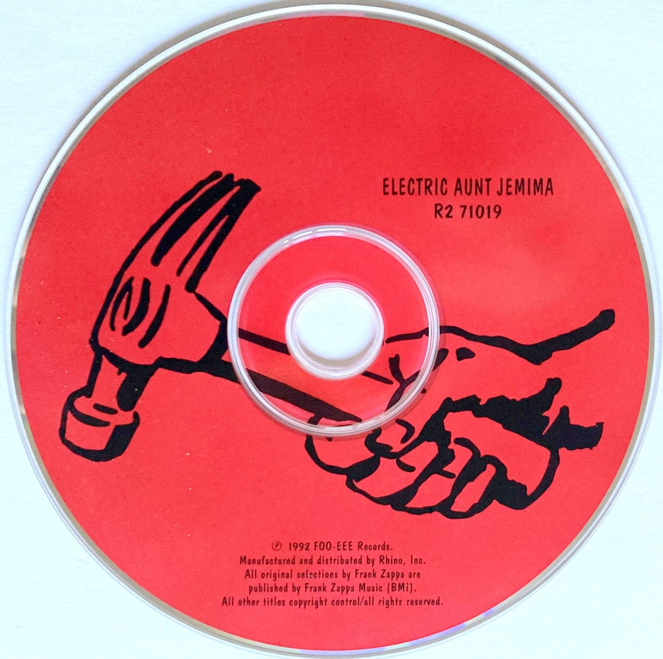 CD: FRANK ZAPPA - ELECTRIC AUNT JEMIMA – Usato da Bottens venduto da hotter-than-hell 2