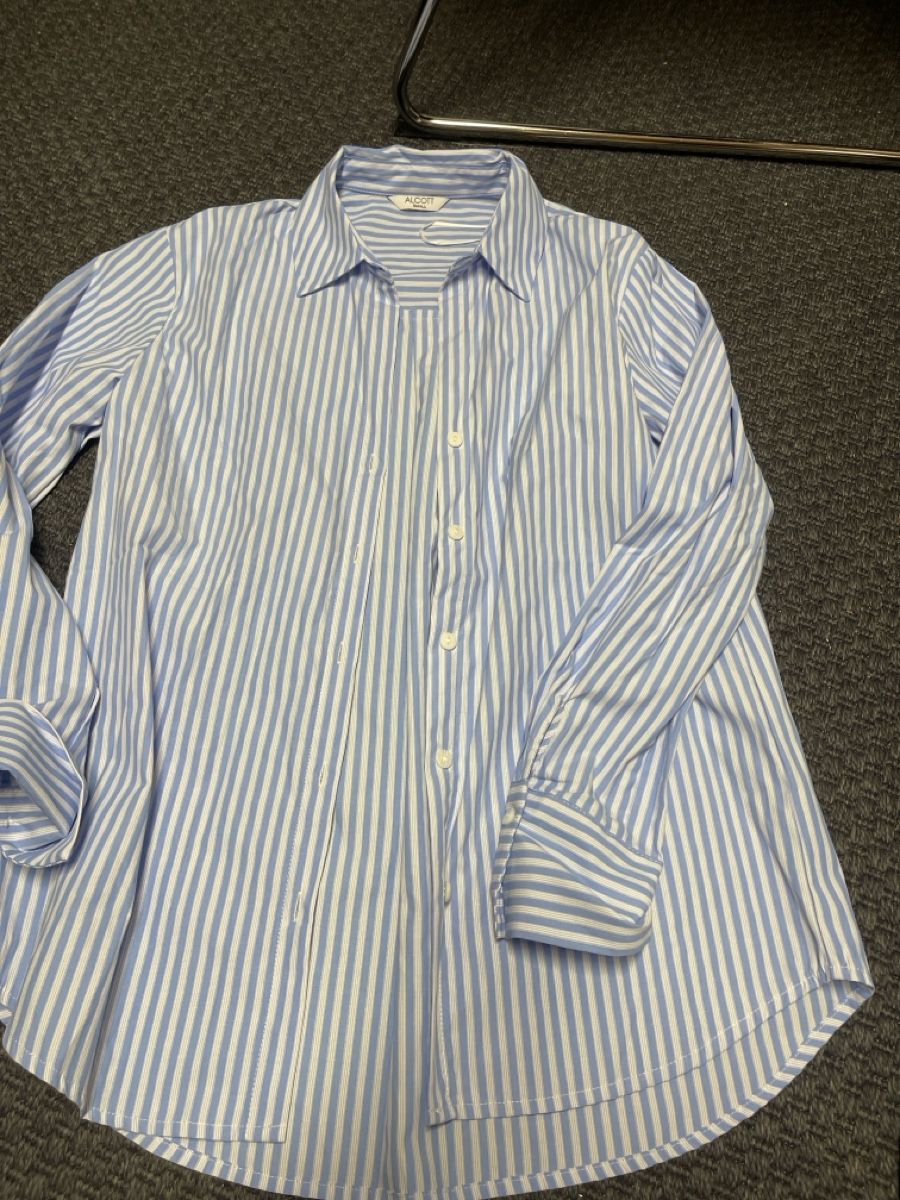 Camicette: Alcott longbluse Blau weiss gr s – Usato da Bad Zurzach venduto da Cuore34