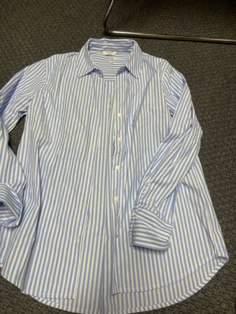 Alcott longbluse Blau weiss gr s