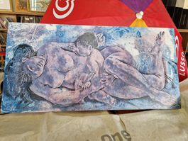 Kunstdruck Plakat  Hans Erni  125 X 63 cm