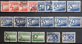 Österreich Porto ex. Kat. 132-166 gest. 1925/35 Kat. 77 Euro