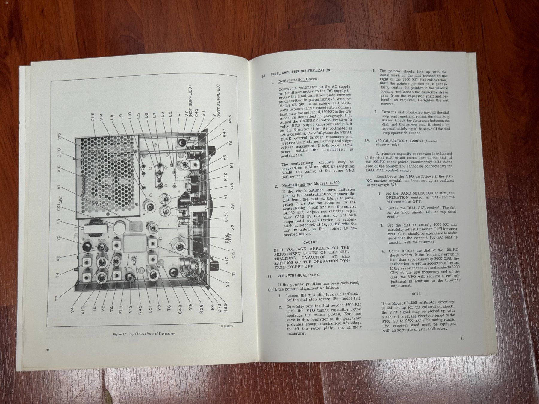 Radiocomunicazione: Hallicrafters SR-500 – Usato da Ins venduto da funkflieger 4